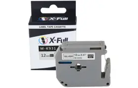 Fita Compatível Rotuladora Brother 12Mm Mk931 Pt-80 PT-M95