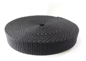 Fita Cordão 2,2cm Preto Para Recolhedor De Persiana Externa 5 Metros