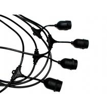 Fita cordão cipro c/ 8 soquetes e-27 taschibra
