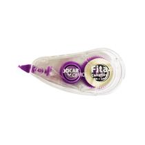 Fita corretiva branca Leo & Leo 6m x 5mm, correção instantânea, super prática, não mancha. Fita corretiva branca Leo & Leo 6m x 5mm, correção instantânea, super prática, não mancha.