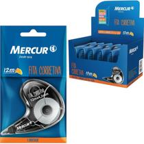 Fita Corretiva Escolar 12 metros x 4,2mm Caixa Fechada com 6 Unidades Envio em 24 hs - Mercur