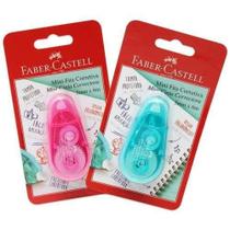 Fita Corretiva Mini 5mm x 6 m - Faber Castell - Faber-Castell Fita Corretiva Mini 5mm x 6 m - Faber Castell - Faber-Castell
