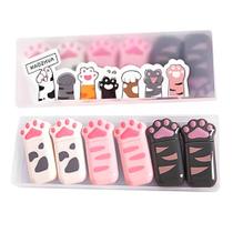 Fita corretiva PANDENNER White, pacote com 6, com pata de gato Kawaii Fita corretiva PANDENNER White, pacote com 6, com pata de gato Kawaii
