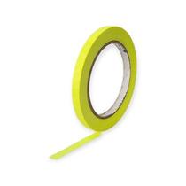 Fita Crepe 09mmx50m Cor Amarela Neon