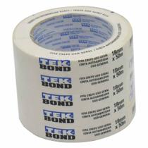 Fita Crepe 18mmx50m Tek Bond - 5 Unidades Tek Bond - 5rl