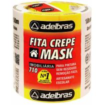 Fita crepe 18x50 mask crepe / 6rl / adelbras