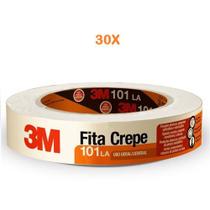 Fita crepe 24mm x 50mt 3m uso geral caixa pintura kit 30 pçs Fita crepe 24mm x 50mt 3m uso geral caixa pintura kit 30 pçs