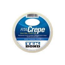 Fita Crepe 24MMX50M - Tekbond Fita Crepe 24MMX50M - Tekbond