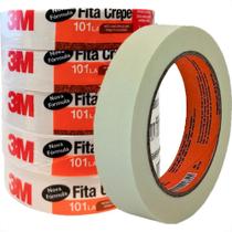 Fita Crepe 3M 101 La 24Mm X50M - Kit C/5 Pecas