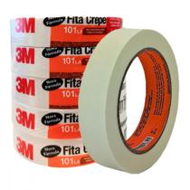 Fita Crepe 3M 101 La 24Mm X50M - Kit C/5 Pecas Fita Crepe 3M 101 La 24Mm X50M - Kit C/5 Pecas