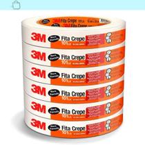 Fita Crepe 3M, Multicor, Pacote De 6