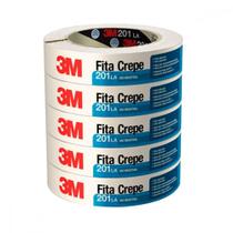 Fita Crepe 3M Uso Industrial 201 18X50M Hb004415368 - Kit C/6