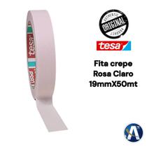 Fita Crepe 4333 Rosa Claro 19mmX50m Tesa