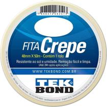 Fita Crepe, 48 Mm X 50 M, Creme, Uso Geral, 211110485000 Tekbond Ostenvonder Fita Crepe, 48 Mm X 50 M, Creme, Uso Geral, 211110485000 Tekbond Ostenvonder