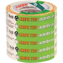 Fita Crepe 720 ALTA Performance 18MM X 50M - Pacote com 6 Unidades