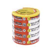 fita crepe adelbras 18mm x 50mm com 6 rolos -710 fita crepe adelbras 18mm x 50mm com 6 rolos -710