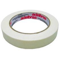 Fita Crepe Adelbras 24mm x 50 Metros Branco