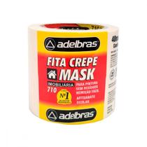 Fita Crepe Adelbras 710 48Mm X 50Mt ./ Kit Com 2 Rolos