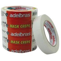 Fita Crepe ADELBRAS Alto Adesiva Multiuso 24mm x 50m Fita Crepe ADELBRAS Alto Adesiva Multiuso 24mm x 50m