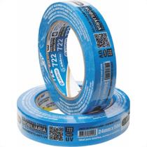 Fita Crepe Adelbras Imobiliaria 24Mmx50M Azul