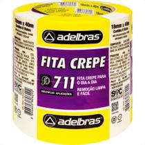 Fita Crepe Adelbras Mask 18X40M - Kit C/6