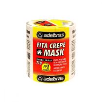 Fita Crepe Adelbras Mask 18X50M - Kit C/6 Fita Crepe Adelbras Mask 18X50M - Kit C/6