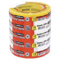 Fita Crepe Adelbras Mask-710 24Mmx50Mt . / Kit C/ 5 Unidades