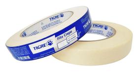 Fita Crepe Adesiva 18MM X 50M Tigre KIT COM 5 rolos Fita Crepe Adesiva 18MM X 50M Tigre KIT COM 5 rolos