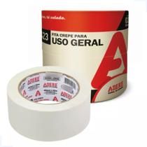 Fita Crepe Adesiva Branca 48mm x 50m Pacote com 2 rolos - Adere