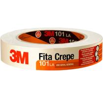 Fita crepe adesiva para uso geral 24 mm x 50 m - 101 LA - 3M