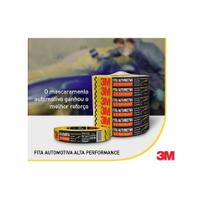 Fita Crepe Alta Performance Automotiva 3m 18mmx40m (06 Und.)