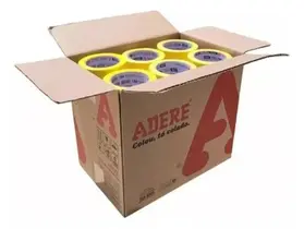 Fita Crepe Automotiva Amarela 18x40 Adere 10 un