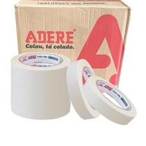 Fita crepe branca multiuso 24mmx50m adere 60 un isolamento