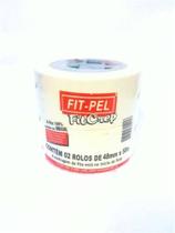 Fita Crepe Fit-Pel - 48 mm x 50 m - PACK COM 2 UNIDADES Fita Crepe Fit-Pel - 48 mm x 50 m - PACK COM 2 UNIDADES