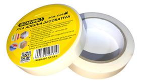 Fita Crepe Para Pintura Sem Resíduos 24mm X 30m - 2 Rolos Fita Crepe Para Pintura Sem Resíduos 24mm X 30m - 2 Rolos