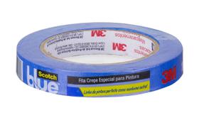 Fita Crepe Profissional 18mmx50m Azul 3M Scotch