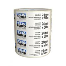 Fita Crepe Tek Bond 24Mm X 50Mt - Kit C/5 RL Fita Crepe Tek Bond 24Mm X 50Mt - Kit C/5 RL