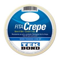 Fita Crepe Tekbond 18mm X 50m Fita Crepe Tekbond 18mm X 50m