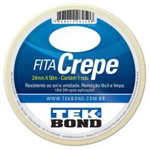 Fita Crepe Tekbond 24mm x 50m Fita Crepe Tekbond 24mm x 50m