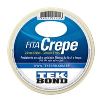 Fita Crepe Tekbond 24Mm X 50Mt . / Kit C/ 5 Unidades
