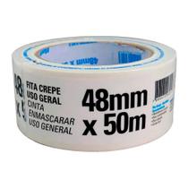 Fita Crepe Tekbond 48mm x 50m Uso Geral Fita Crepe Tekbond 48mm x 50m Uso Geral