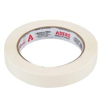 Fita Crepe Uso Geral 18mm x 50 metros Adere Fita Crepe Uso Geral 18mm x 50 metros Adere