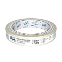 Fita Crepe Uso Geral 18mm x 50m TEKBOND Fita Crepe Uso Geral 18mm x 50m TEKBOND