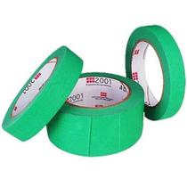 Fita crepe verde 24mmx40m - 2001