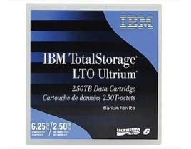 Fita Dat Lto Ultrium 6 - 6.25 / 2.50 Tb Kit C/ 5 Cartuchos - IBM