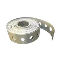 Fita De Aço Galvanizado Pré-Furada Para Suporte De Tubos E Processamento De Chapas Metálicas Fita De Aço Galvanizado Pré-Furada Para Suporte De Tubos E Processamento De Chapas Metálicas