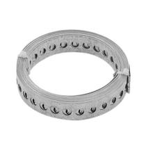 Fita de Aço Perfurado 0,40mm 17mm x 5 Metros - 05954 - FIXWELL