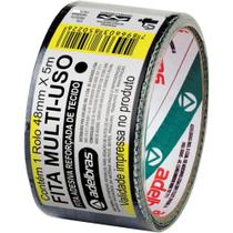 Fita de ALTA Resistência Silver Tape Preta 48MM X 5M
