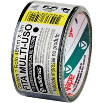 Fita De Alta Resistencia Silver Tape Preta 48Mmx5M. Fita De Alta Resistencia Silver Tape Preta 48Mmx5M.