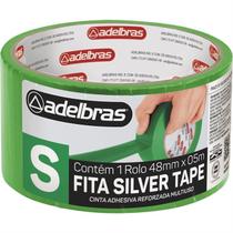 Fita de Alta Resistência Silver Tape Verde 48 mm x 5 m - Adelbras Fita de Alta Resistência Silver Tape Verde 48 mm x 5 m - Adelbras